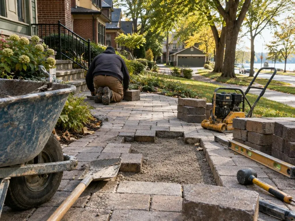 Paver Repair & Releveling in Minneapolis, MN